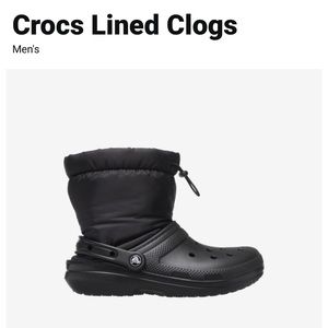 Crocs lined clogs